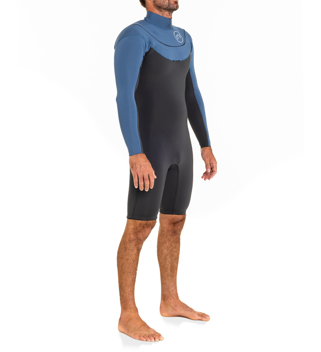 Custom wetsuit | 180 ZIP | 2.2MM | SHORTY MANCHES LONGUES