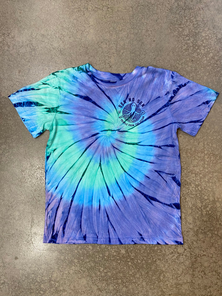 T-shirt Junior Octopus Tie Dye