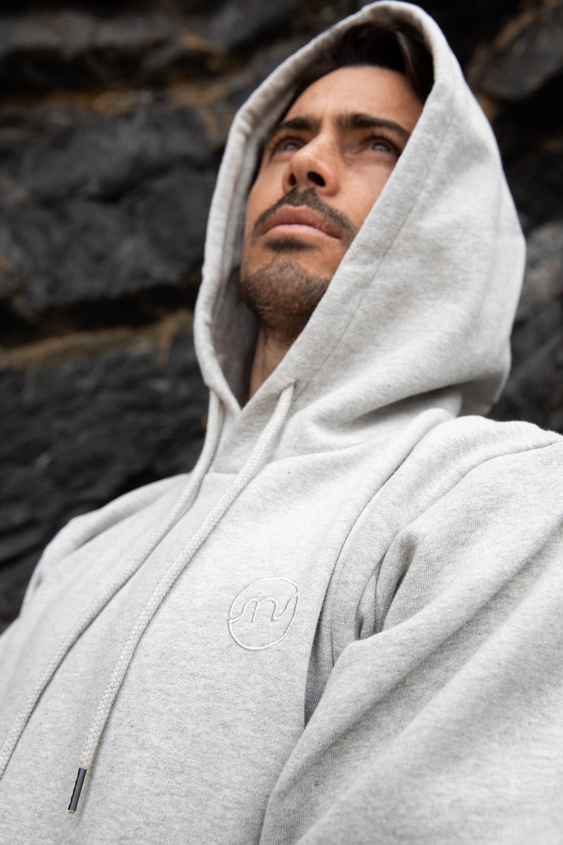 Hoodie Monarch | Heather Grey