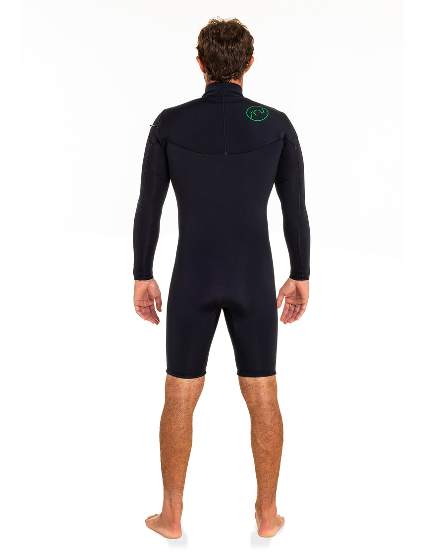 Custom wetsuit | 180 ZIP | 2.2MM | SHORTY MANCHES LONGUES