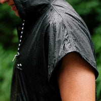 SLOWTIDE WATERPROOF PONCHO BLACK