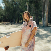 SLOWTIDE - HALA QUICK DRY PONCHO PINK - L/XL