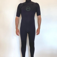 Yulex™ wetsuit | 2mm | Full length short sleeve | Black