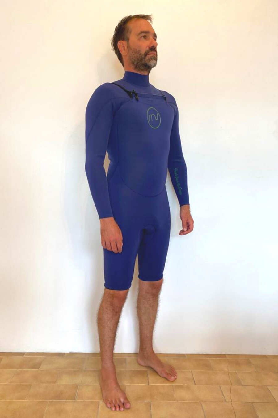 Yulex™ wetsuit | 2mm | Long sleeve shorty | Navy