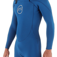 Yulex™ Wetsuit | 2mm | Long Sleeve Shorty | Caribbean Blue