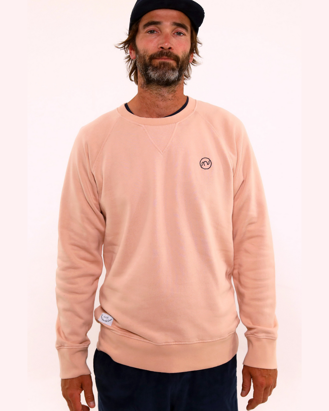 Organic embroidered | Pink