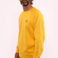 Organic embroidered | Yellow
