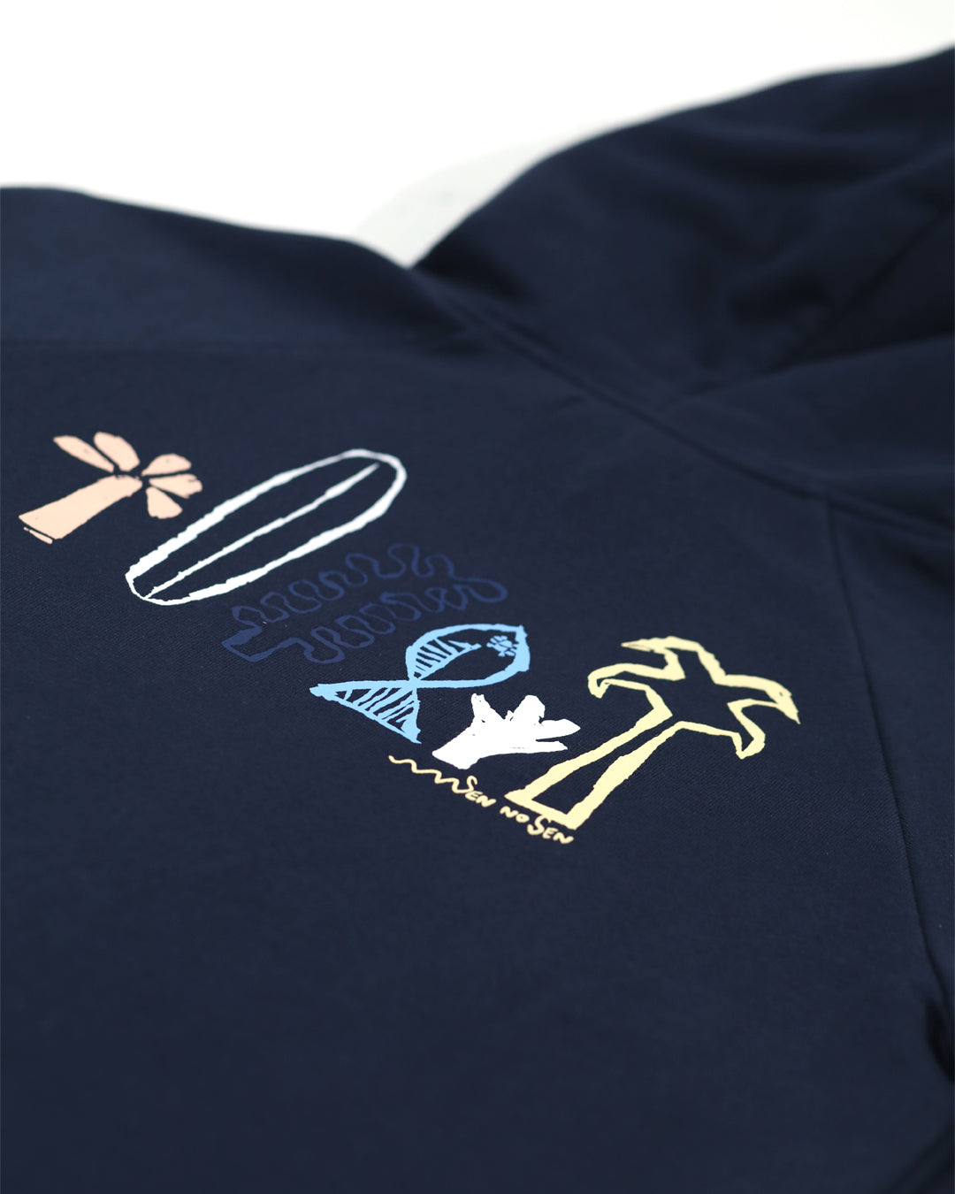 Hoodie sweater organic cotton | La Milady | Deep Blue