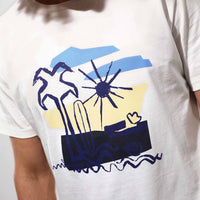 T-shirt organic cotton | Sunrise | White