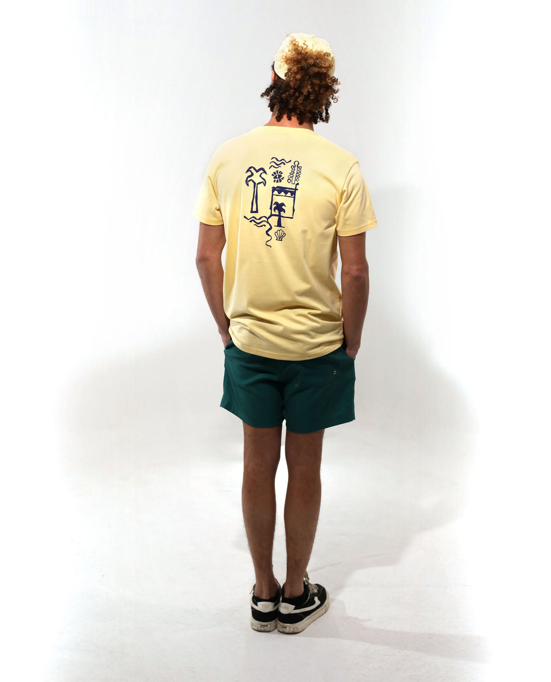 T-shirt organic cotton | Sea Life | Yellow