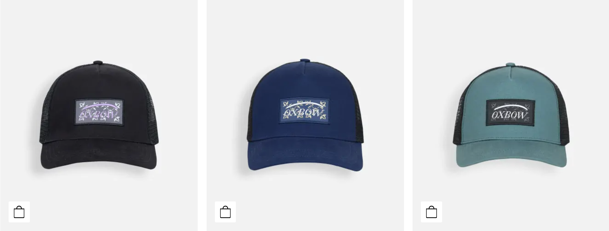 OXBOW 25 casquette trucker ICON - assorti