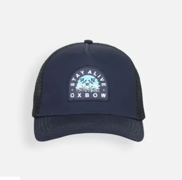 OXBOW 25 casquette Riflet wooden patch trucker