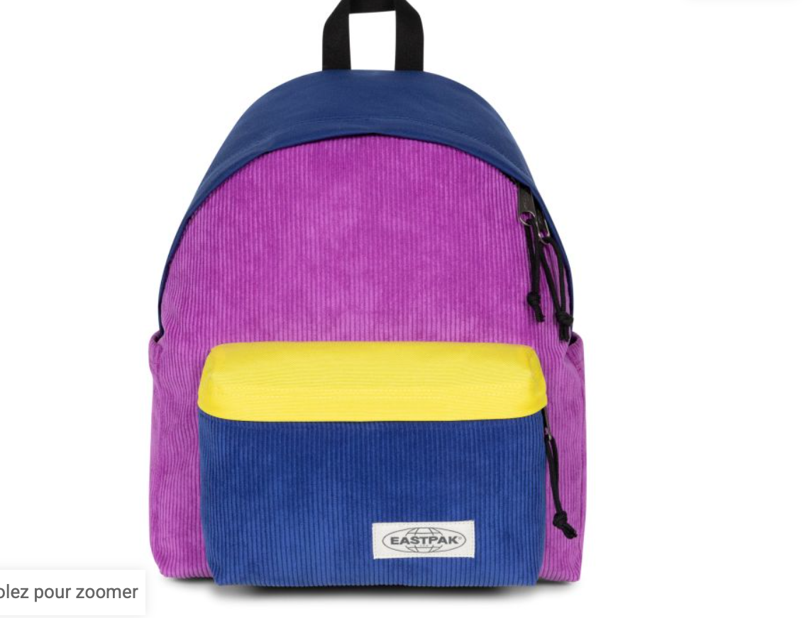 EASTPAK 25 day pak&#39;R CORDFUNK (velours) assorti