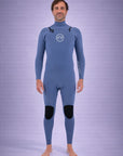 Combinaison neoprene | 4.3mm | Front Zip | Pewter Blue