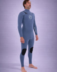 Combinaison neoprene | 4.3mm | Front Zip | Pewter Blue