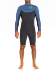 Traje de neopreno personalizado | Cremallera de 180° | 2,2 mm | Pantalón corto de manga larga
