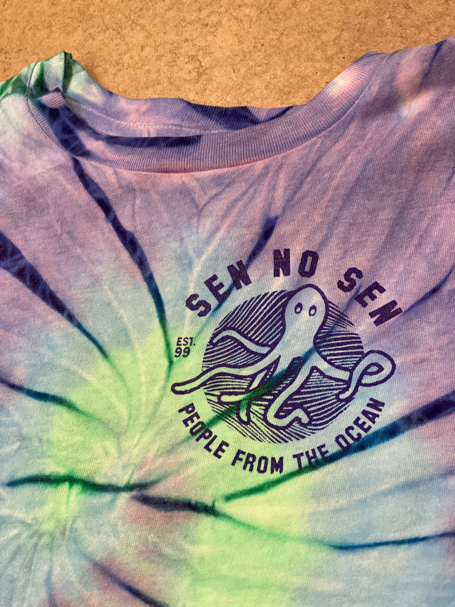 T-shirt Junior Octopus Tie Dye