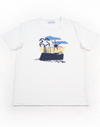 T-shirt organic cotton | Sunrise | White