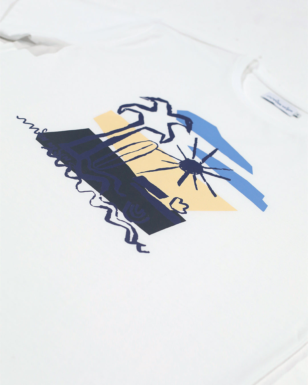 T-shirt organic cotton | Sunrise | White