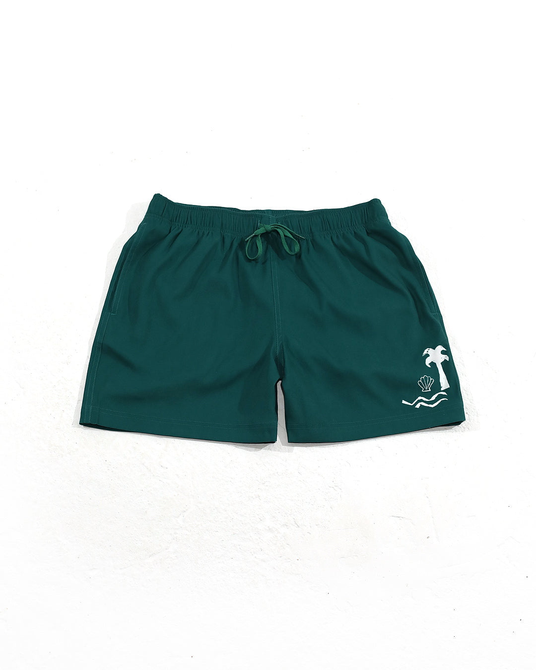 Beachshort Junior Sea Life green