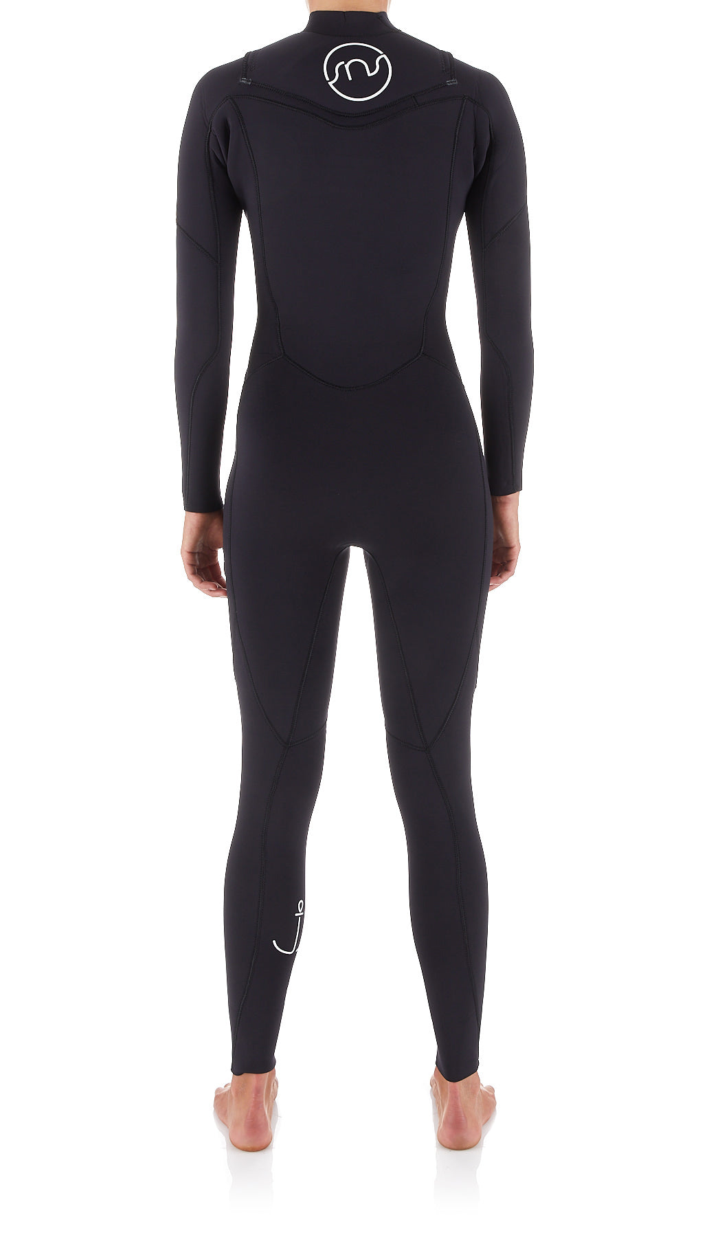 Combinaison femme 4/3mm | Black | Front Zip