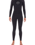Combinaison femme 4/3mm | Black | Front Zip
