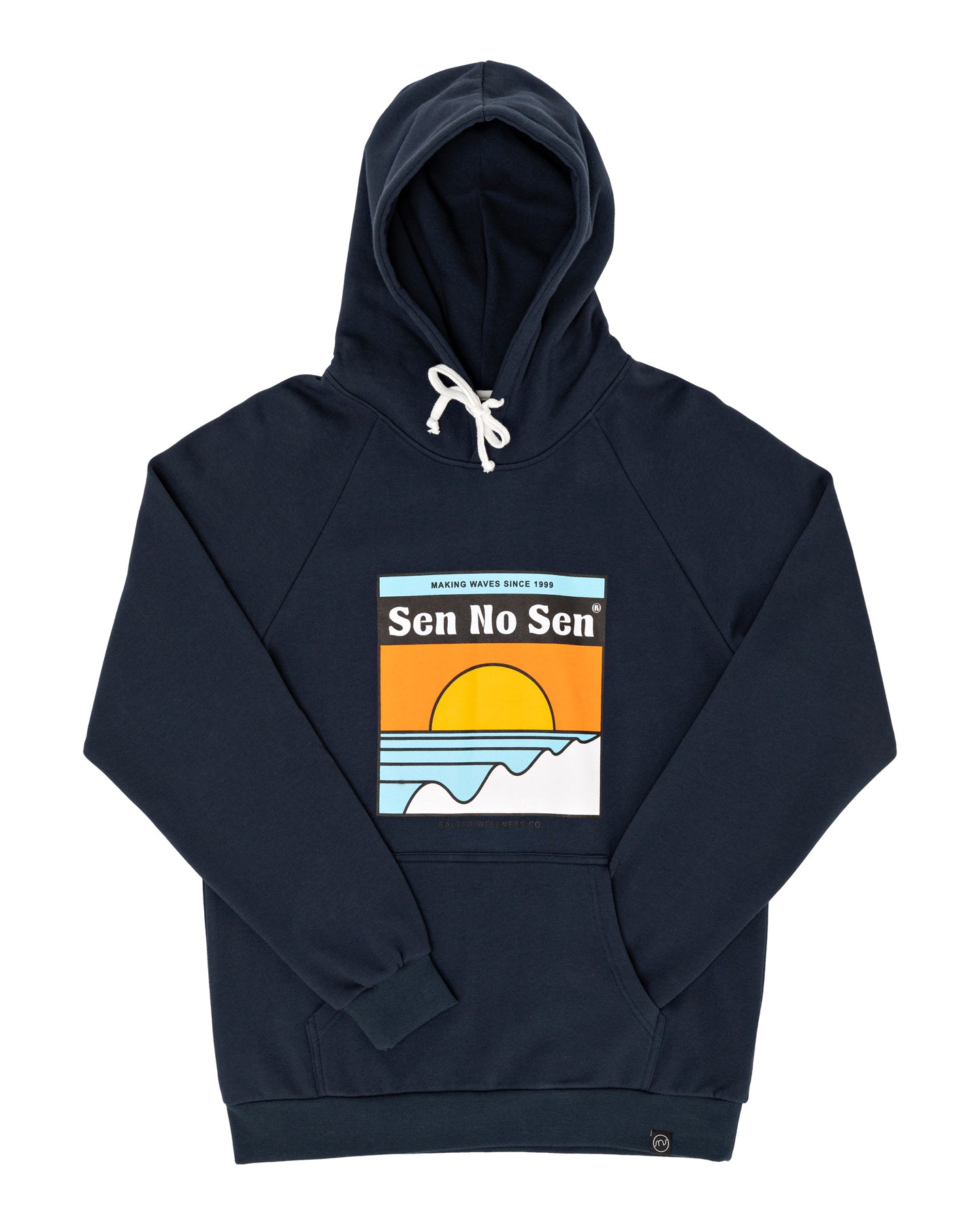 Hooded Salted Wellness | Navy
