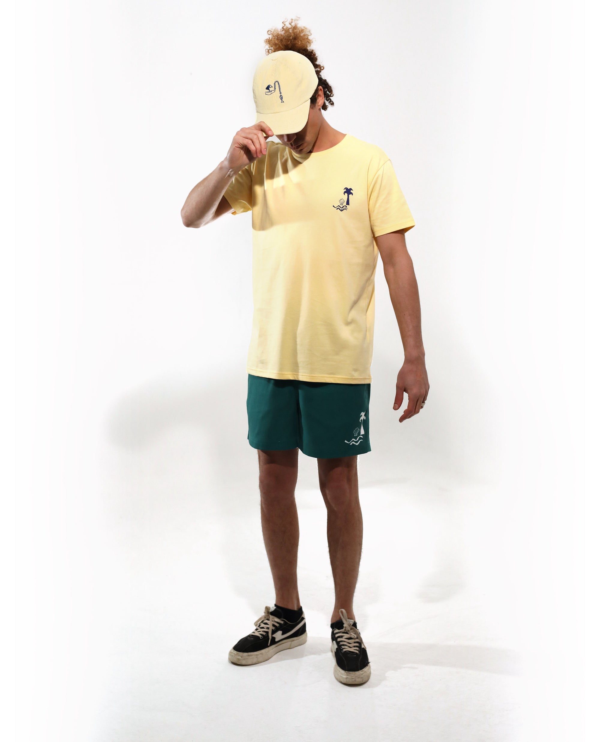 T-shirt organic cotton | Sea Life | Yellow